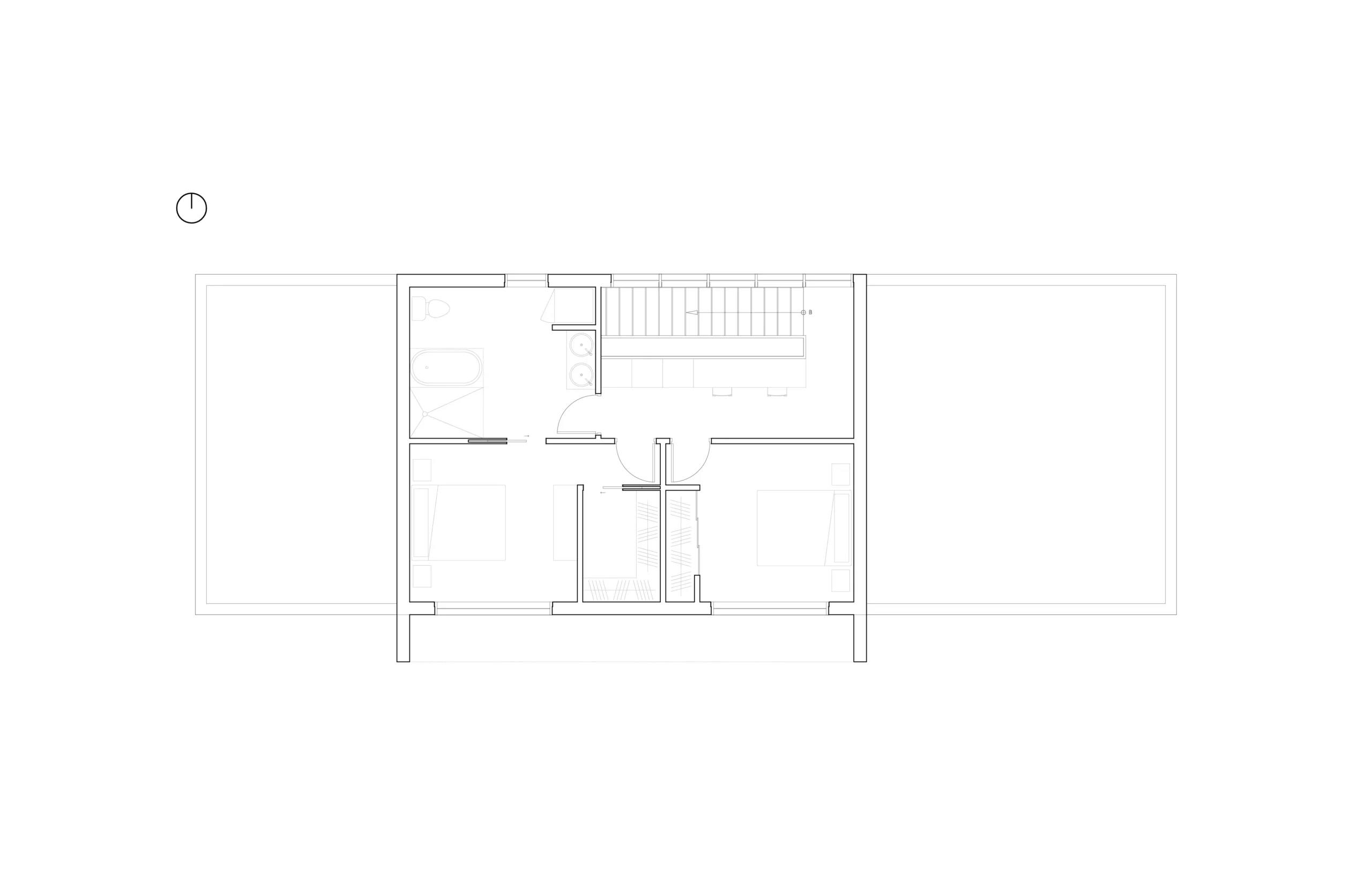 Domaine McGill Résidence Du boisé plan étage - Dot.architecture