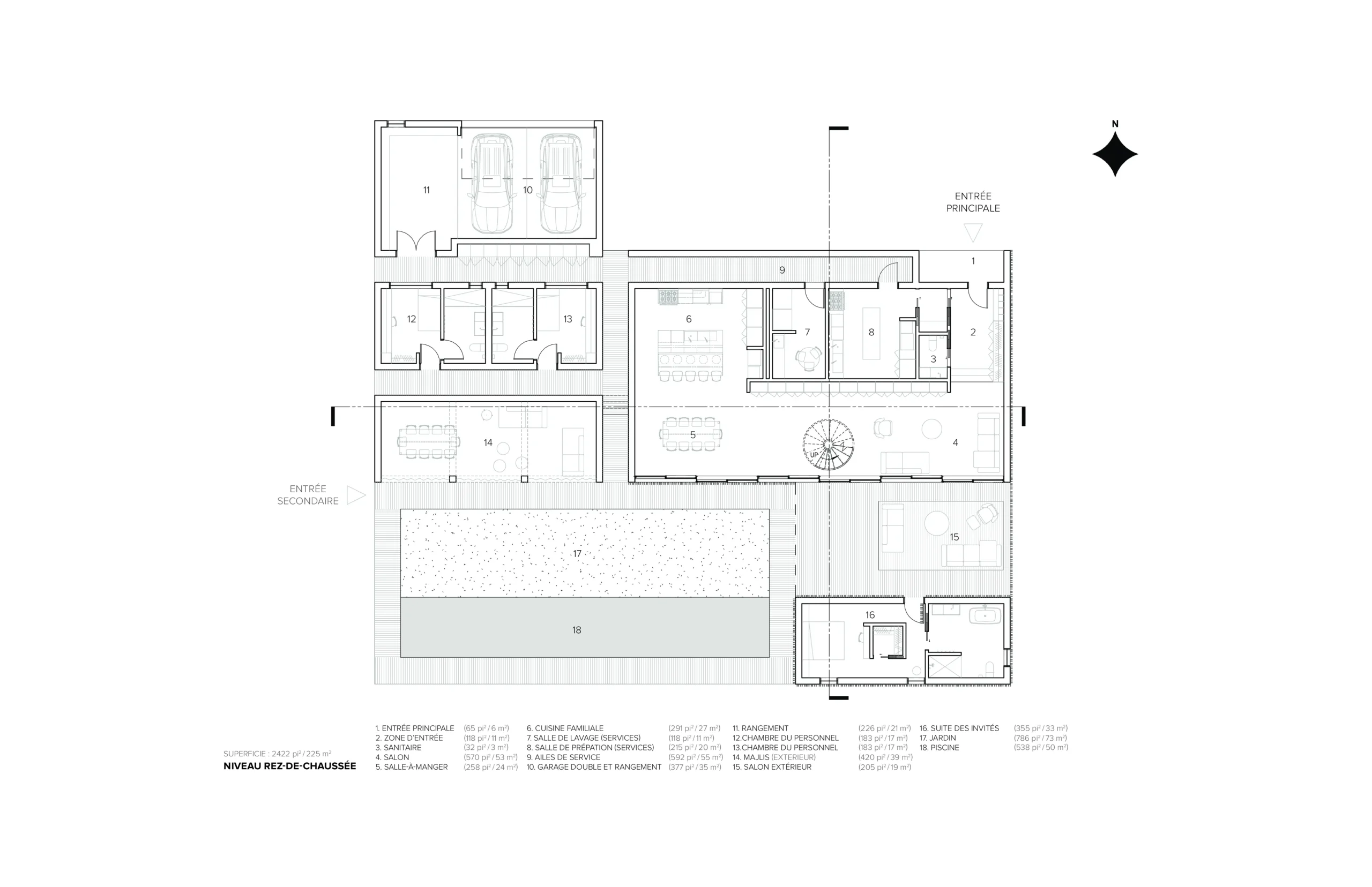 House of future - Dubai - plan 2 - Dot.architecture