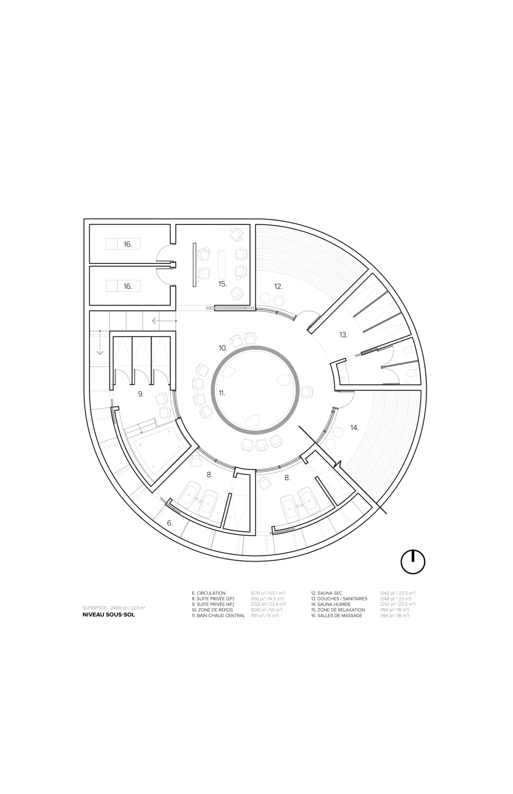 Iceland Spa - Spa Myvatn plan-legende-3 Dot.architecture